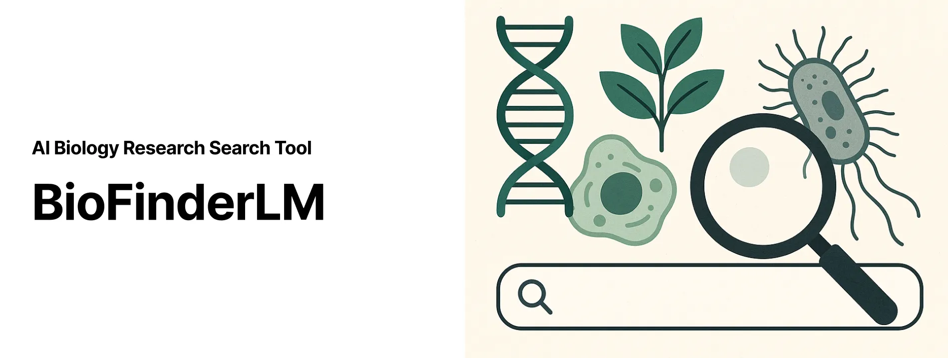 BioFinderLM (version 1): AI Literature Search Tool for Biological Research